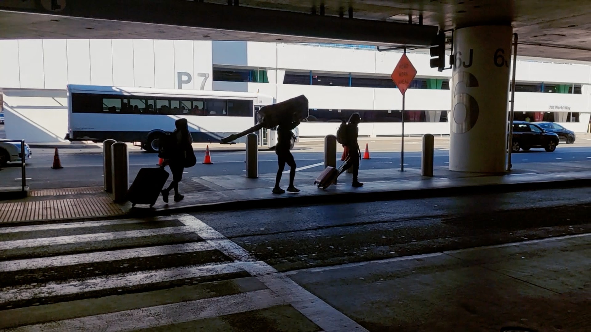 Travelling through LAX with instruments